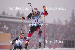 17.01.2015, Ruhpolding, Germany (GER): Daniel Mesotitsch (AUT) - IBU world cup biathlon, sprint men, Ruhpolding (GER). www.nordicfocus.com. © Manzoni/NordicFocus. Every downloaded picture is fee-liable.