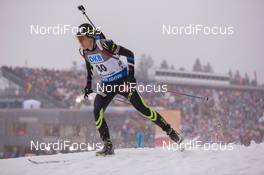 17.01.2015, Ruhpolding, Germany (GER): Quentin Fillon Maillet (FRA) - IBU world cup biathlon, sprint men, Ruhpolding (GER). www.nordicfocus.com. © Manzoni/NordicFocus. Every downloaded picture is fee-liable.