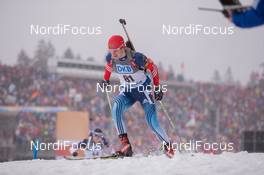 17.01.2015, Ruhpolding, Germany (GER): Alexey Volkov (RUS) - IBU world cup biathlon, sprint men, Ruhpolding (GER). www.nordicfocus.com. © Manzoni/NordicFocus. Every downloaded picture is fee-liable.