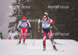 17.01.2015, Ruhpolding, Germany (GER): Friedrich Pinter (AUT) - IBU world cup biathlon, sprint men, Ruhpolding (GER). www.nordicfocus.com. © Manzoni/NordicFocus. Every downloaded picture is fee-liable.
