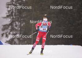 17.01.2015, Ruhpolding, Germany (GER): Johannes Thingnes Boe (NOR) - IBU world cup biathlon, sprint men, Ruhpolding (GER). www.nordicfocus.com. © Manzoni/NordicFocus. Every downloaded picture is fee-liable.