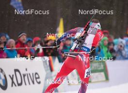 17.01.2015, Ruhpolding, Germany (GER): Emil Hegle Svendsen (NOR) - IBU world cup biathlon, sprint men, Ruhpolding (GER). www.nordicfocus.com. © Manzoni/NordicFocus. Every downloaded picture is fee-liable.