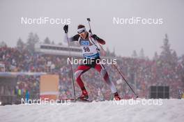 17.01.2015, Ruhpolding, Germany (GER): Julian Eberhard (AUT) - IBU world cup biathlon, sprint men, Ruhpolding (GER). www.nordicfocus.com. © Manzoni/NordicFocus. Every downloaded picture is fee-liable.