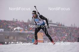 17.01.2015, Ruhpolding, Germany (GER): Benjamin Weger (SUI) - IBU world cup biathlon, sprint men, Ruhpolding (GER). www.nordicfocus.com. © Manzoni/NordicFocus. Every downloaded picture is fee-liable.