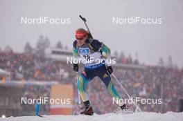17.01.2015, Ruhpolding, Germany (GER): Vladimir Semakov (UKR) - IBU world cup biathlon, sprint men, Ruhpolding (GER). www.nordicfocus.com. © Manzoni/NordicFocus. Every downloaded picture is fee-liable.