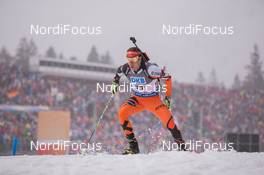 17.01.2015, Ruhpolding, Germany (GER): Martin Otcenas (SVK) - IBU world cup biathlon, sprint men, Ruhpolding (GER). www.nordicfocus.com. © Manzoni/NordicFocus. Every downloaded picture is fee-liable.