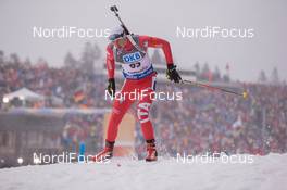 17.01.2015, Ruhpolding, Germany (GER): Dominik Windisch (ITA) - IBU world cup biathlon, sprint men, Ruhpolding (GER). www.nordicfocus.com. © Manzoni/NordicFocus. Every downloaded picture is fee-liable.