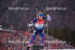 16.01.2015, Ruhpolding, Germany (GER): Hanah Dreissigacker (USA)  - IBU world cup biathlon, sprint women, Ruhpolding (GER). www.nordicfocus.com. © Manzoni/NordicFocus. Every downloaded picture is fee-liable.