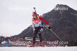 16.01.2015, Ruhpolding, Germany (GER): Audrey Vaillancourt (CAN)  - IBU world cup biathlon, sprint women, Ruhpolding (GER). www.nordicfocus.com. © Manzoni/NordicFocus. Every downloaded picture is fee-liable.