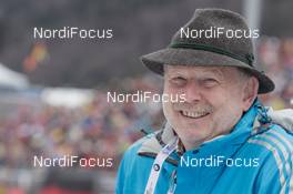 16.01.2015, Ruhpolding, Germany (GER): Claus Pichler (GER), Mayor of Ruhpolding - IBU world cup biathlon, sprint women, Ruhpolding (GER). www.nordicfocus.com. © Manzoni/NordicFocus. Every downloaded picture is fee-liable.