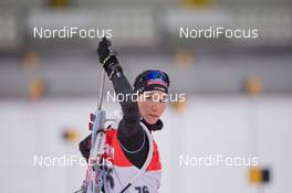 16.01.2015, Ruhpolding, Germany (GER): Aita Gasparin (SUI)  - IBU world cup biathlon, sprint women, Ruhpolding (GER). www.nordicfocus.com. © Manzoni/NordicFocus. Every downloaded picture is fee-liable.