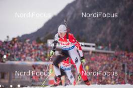 16.01.2015, Ruhpolding, Germany (GER): Magdalena Gwizdon (POL)  - IBU world cup biathlon, sprint women, Ruhpolding (GER). www.nordicfocus.com. © Manzoni/NordicFocus. Every downloaded picture is fee-liable.
