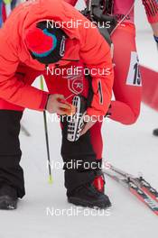 16.01.2015, Ruhpolding, Germany (GER): Sylvain Fanjas-Claret (FRA) - IBU world cup biathlon, sprint women, Ruhpolding (GER). www.nordicfocus.com. © Manzoni/NordicFocus. Every downloaded picture is fee-liable.