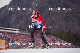 16.01.2015, Ruhpolding, Germany (GER): Megan Heinicke (CAN)  - IBU world cup biathlon, sprint women, Ruhpolding (GER). www.nordicfocus.com. © Manzoni/NordicFocus. Every downloaded picture is fee-liable.