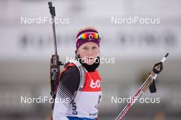 16.01.2015, Ruhpolding, Germany (GER): Lise Theresa Hauser (AUT)  - IBU world cup biathlon, sprint women, Ruhpolding (GER). www.nordicfocus.com. © Manzoni/NordicFocus. Every downloaded picture is fee-liable.