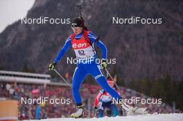 16.01.2015, Ruhpolding, Germany (GER): Victoria Padial Hernandez (ESP)  - IBU world cup biathlon, sprint women, Ruhpolding (GER). www.nordicfocus.com. © Manzoni/NordicFocus. Every downloaded picture is fee-liable.