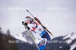 16.01.2015, Ruhpolding, Germany (GER): Annalies Cook (USA)  - IBU world cup biathlon, sprint women, Ruhpolding (GER). www.nordicfocus.com. © Manzoni/NordicFocus. Every downloaded picture is fee-liable.