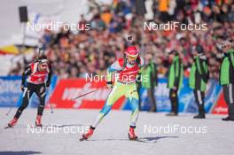 24.01.2015, Antholz, Italy (ITA): Jakov Fak (SLO) - IBU world cup biathlon, pursuit men, Antholz (ITA). www.nordicfocus.com. © Manzoni/NordicFocus. Every downloaded picture is fee-liable.