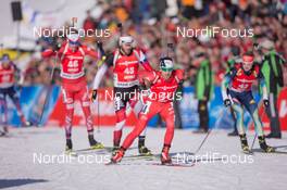 24.01.2015, Antholz, Italy (ITA): Christian de Lorenzi (ITA) - IBU world cup biathlon, pursuit men, Antholz (ITA). www.nordicfocus.com. © Manzoni/NordicFocus. Every downloaded picture is fee-liable.