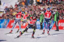 24.01.2015, Antholz, Italy (ITA): Baptiste Jouty (FRA) - IBU world cup biathlon, pursuit men, Antholz (ITA). www.nordicfocus.com. © Manzoni/NordicFocus. Every downloaded picture is fee-liable.