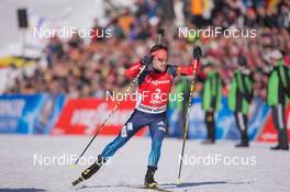 24.01.2015, Antholz, Italy (ITA): Evgeniy Garanichev (RUS) - IBU world cup biathlon, pursuit men, Antholz (ITA). www.nordicfocus.com. © Manzoni/NordicFocus. Every downloaded picture is fee-liable.