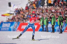 24.01.2015, Antholz, Italy (ITA): Jaroslav Soukup (CZE) - IBU world cup biathlon, pursuit men, Antholz (ITA). www.nordicfocus.com. © Manzoni/NordicFocus. Every downloaded picture is fee-liable.