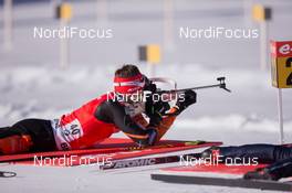 24.01.2015, Antholz, Italy (ITA): Tomas Hasilla (SVK) - IBU world cup biathlon, pursuit men, Antholz (ITA). www.nordicfocus.com. © Manzoni/NordicFocus. Every downloaded picture is fee-liable.