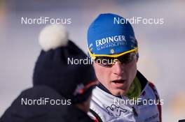 24.01.2015, Antholz, Italy (ITA): Lukas Hofer (ITA) - IBU world cup biathlon, pursuit men, Antholz (ITA). www.nordicfocus.com. © Manzoni/NordicFocus. Every downloaded picture is fee-liable.