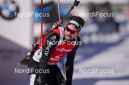 24.01.2015, Antholz, Italy (ITA): Benjamin Weger (SUI) - IBU world cup biathlon, pursuit men, Antholz (ITA). www.nordicfocus.com. © Manzoni/NordicFocus. Every downloaded picture is fee-liable.