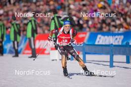 24.01.2015, Antholz, Italy (ITA): Eric Lesser (GER) - IBU world cup biathlon, pursuit men, Antholz (ITA). www.nordicfocus.com. © Manzoni/NordicFocus. Every downloaded picture is fee-liable.