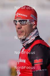 24.01.2015, Antholz, Italy (ITA): Arnd Peiffer (GER) - IBU world cup biathlon, pursuit men, Antholz (ITA). www.nordicfocus.com. © Manzoni/NordicFocus. Every downloaded picture is fee-liable.