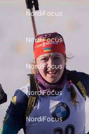 24.01.2015, Antholz, Italy (ITA): Juliya Dzhyma (UKR) - IBU world cup biathlon, pursuit women, Antholz (ITA). www.nordicfocus.com. © Manzoni/NordicFocus. Every downloaded picture is fee-liable.