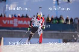 24.01.2015, Antholz, Italy (ITA): Magdalena Gwizdon (POL) - IBU world cup biathlon, pursuit women, Antholz (ITA). www.nordicfocus.com. © Manzoni/NordicFocus. Every downloaded picture is fee-liable.