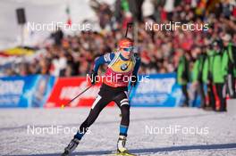 24.01.2015, Antholz, Italy (ITA): Kaisa Maekaeraeinen (FIN) - IBU world cup biathlon, pursuit women, Antholz (ITA). www.nordicfocus.com. © Manzoni/NordicFocus. Every downloaded picture is fee-liable.