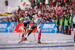 24.01.2015, Antholz, Italy (ITA): Magdalena Gwizdon (POL) - IBU world cup biathlon, pursuit women, Antholz (ITA). www.nordicfocus.com. © Manzoni/NordicFocus. Every downloaded picture is fee-liable.