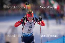 24.01.2015, Antholz, Italy (ITA): Ekaterina Glazyrina (RUS) - IBU world cup biathlon, pursuit women, Antholz (ITA). www.nordicfocus.com. © Manzoni/NordicFocus. Every downloaded picture is fee-liable.