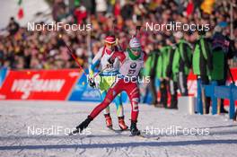 24.01.2015, Antholz, Italy (ITA): Nicole Gontier (ITA) - IBU world cup biathlon, pursuit women, Antholz (ITA). www.nordicfocus.com. © Manzoni/NordicFocus. Every downloaded picture is fee-liable.