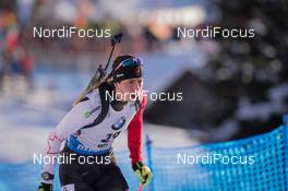 24.01.2015, Antholz, Italy (ITA): Rosanna Crawford (CAN) - IBU world cup biathlon, pursuit women, Antholz (ITA). www.nordicfocus.com. © Manzoni/NordicFocus. Every downloaded picture is fee-liable.