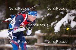 25.01.2015, Antholz, Italy (ITA): Tim Burke (USA) - IBU world cup biathlon, relay men, Antholz (ITA). www.nordicfocus.com. © Manzoni/NordicFocus. Every downloaded picture is fee-liable.