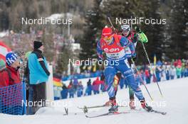 25.01.2015, Antholz, Italy (ITA): Michal Krcmar (CZE) - IBU world cup biathlon, relay men, Antholz (ITA). www.nordicfocus.com. © Manzoni/NordicFocus. Every downloaded picture is fee-liable.