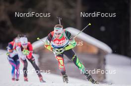 25.01.2015, Antholz, Italy (ITA): Vladimir Chepelin (BLR) - IBU world cup biathlon, relay men, Antholz (ITA). www.nordicfocus.com. © Manzoni/NordicFocus. Every downloaded picture is fee-liable.