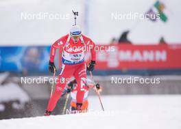 25.01.2015, Antholz, Italy (ITA): Dominik Windisch (ITA) - IBU world cup biathlon, relay men, Antholz (ITA). www.nordicfocus.com. © Manzoni/NordicFocus. Every downloaded picture is fee-liable.