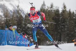 25.01.2015, Antholz, Italy (ITA): Timofey Lapshin (RUS) - IBU world cup biathlon, relay men, Antholz (ITA). www.nordicfocus.com. © Manzoni/NordicFocus. Every downloaded picture is fee-liable.