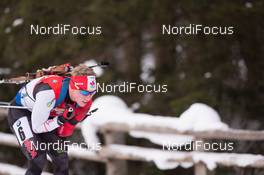 25.01.2015, Antholz, Italy (ITA): Scott Gow (CAN) - IBU world cup biathlon, relay men, Antholz (ITA). www.nordicfocus.com. © Manzoni/NordicFocus. Every downloaded picture is fee-liable.