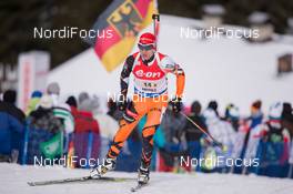 25.01.2015, Antholz, Italy (ITA): Tomas Hasilla (SVK) - IBU world cup biathlon, relay men, Antholz (ITA). www.nordicfocus.com. © Manzoni/NordicFocus. Every downloaded picture is fee-liable.
