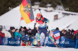 25.01.2015, Antholz, Italy (ITA): Artem Pryma (URK) - IBU world cup biathlon, relay men, Antholz (ITA). www.nordicfocus.com. © Manzoni/NordicFocus. Every downloaded picture is fee-liable.