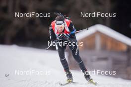 25.01.2015, Antholz, Italy (ITA): Ivan Joller (SUI) - IBU world cup biathlon, relay men, Antholz (ITA). www.nordicfocus.com. © Manzoni/NordicFocus. Every downloaded picture is fee-liable.