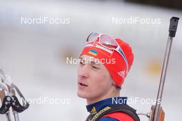 25.01.2015, Antholz, Italy (ITA): Dmitro Pidruchny (UKR) - IBU world cup biathlon, relay men, Antholz (ITA). www.nordicfocus.com. © Manzoni/NordicFocus. Every downloaded picture is fee-liable.