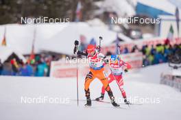 25.01.2015, Antholz, Italy (ITA): Matej Kazar (SVK) - IBU world cup biathlon, relay men, Antholz (ITA). www.nordicfocus.com. © Manzoni/NordicFocus. Every downloaded picture is fee-liable.