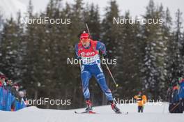 25.01.2015, Antholz, Italy (ITA): Michal Slesingr (CZE) - IBU world cup biathlon, relay men, Antholz (ITA). www.nordicfocus.com. © Manzoni/NordicFocus. Every downloaded picture is fee-liable.